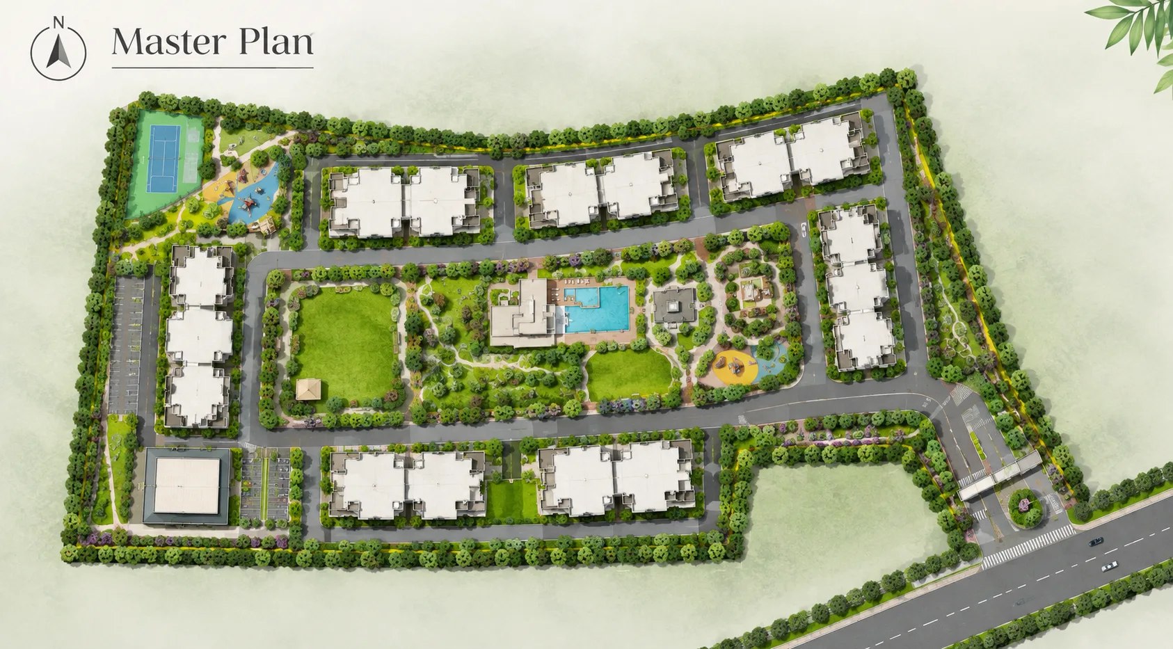 Nila Spaces Prana Master Plan